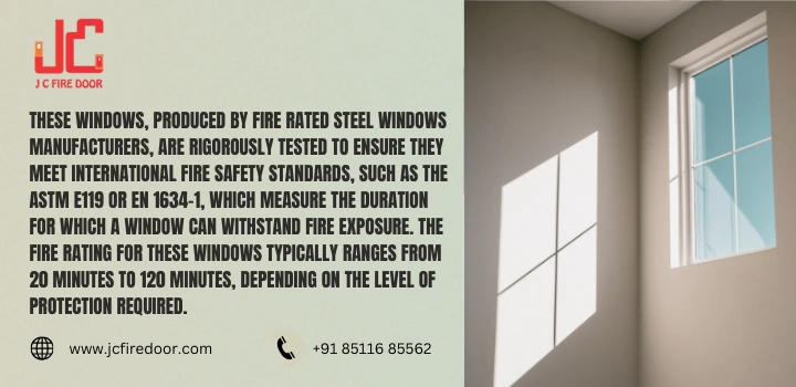 Fire Rated Steel Windows Manufacturers