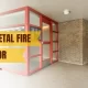 Glazed Metal Fire Rated Door