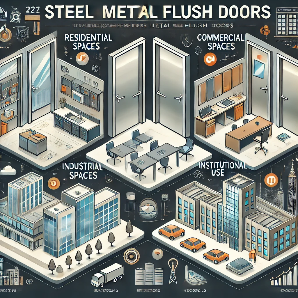 Steel Metal Flush Door Manufacturer