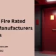 Fire Rated Door Manufacturers In India