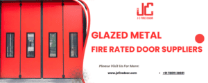 Glazed Metal Fire Rated Door Suppliers